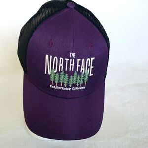 The North‎ Face Purple Trucker Hat